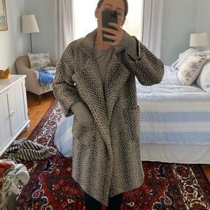 H Fredriksson wool coat